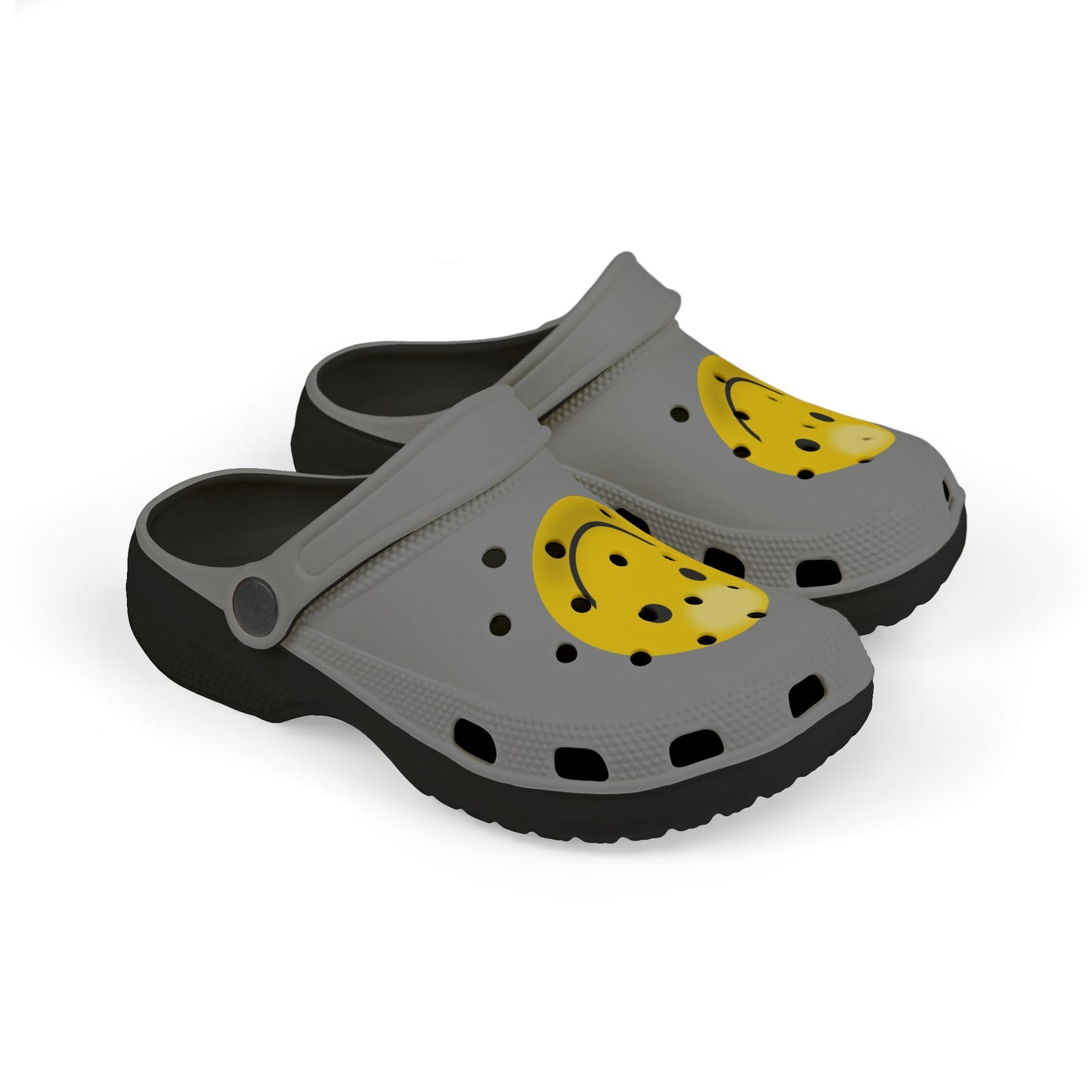 Smiley Face Clogs, Kid's Foam Shoes