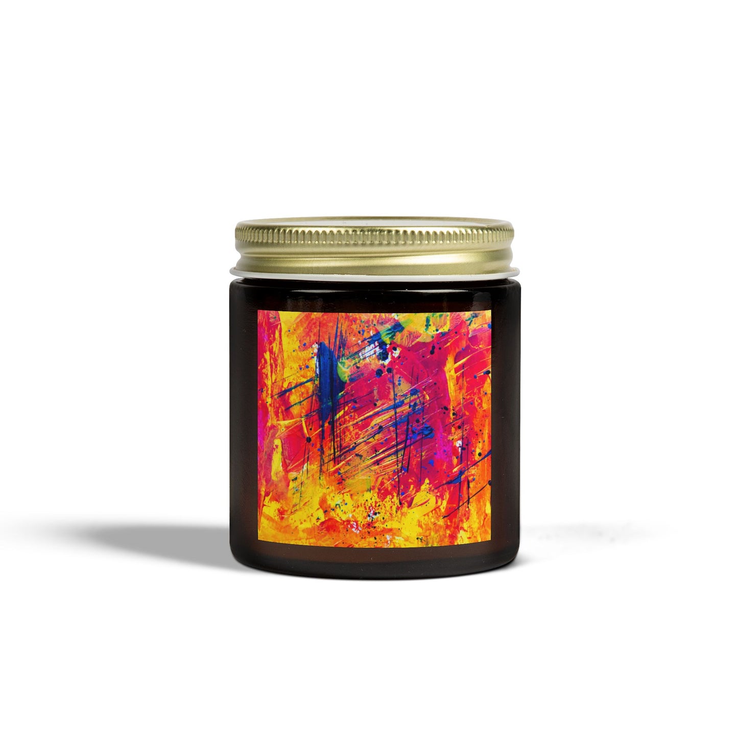 Vibrant Artistic Scented Candles - Perfect for Relaxation