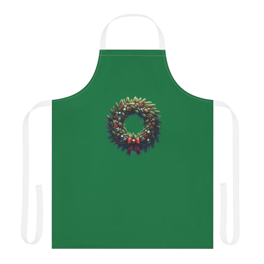 Apron, 5-Color Straps Christmas