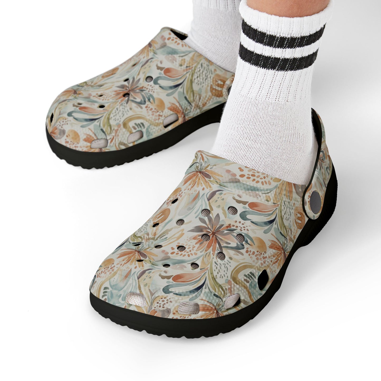 Stylish Kids' Floral Clogs | Comfortable Footwear for Playdates