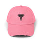 Unisex Distressed Cap with Caduceus Design, Perfect Gift for Healthcare Workers, Casual Style for Every Occasion, Fashionable Medical [...]