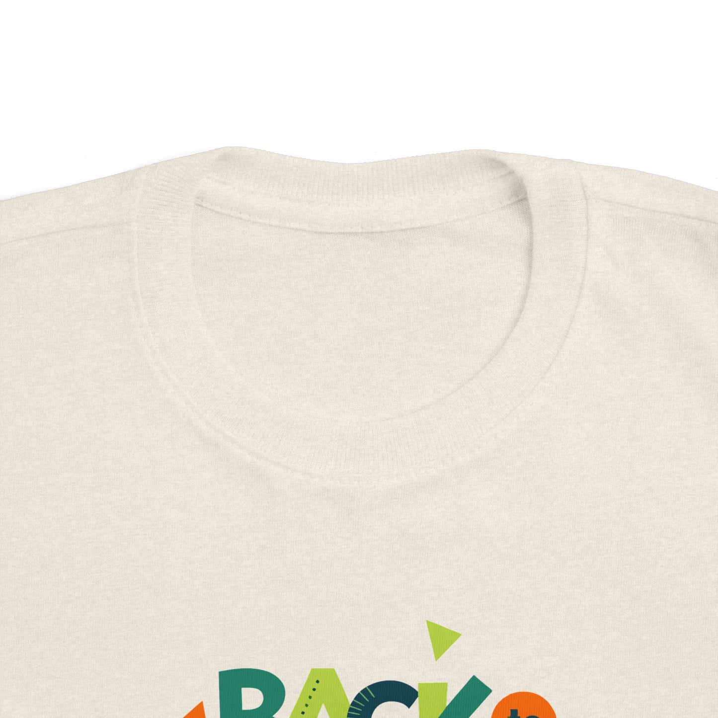 Colorful Toddler Tee - Perfect for Back to School