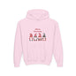 Youth Christmas Gnome Hoodie - "Merry Christmas" Holiday Kids Sweatshirt