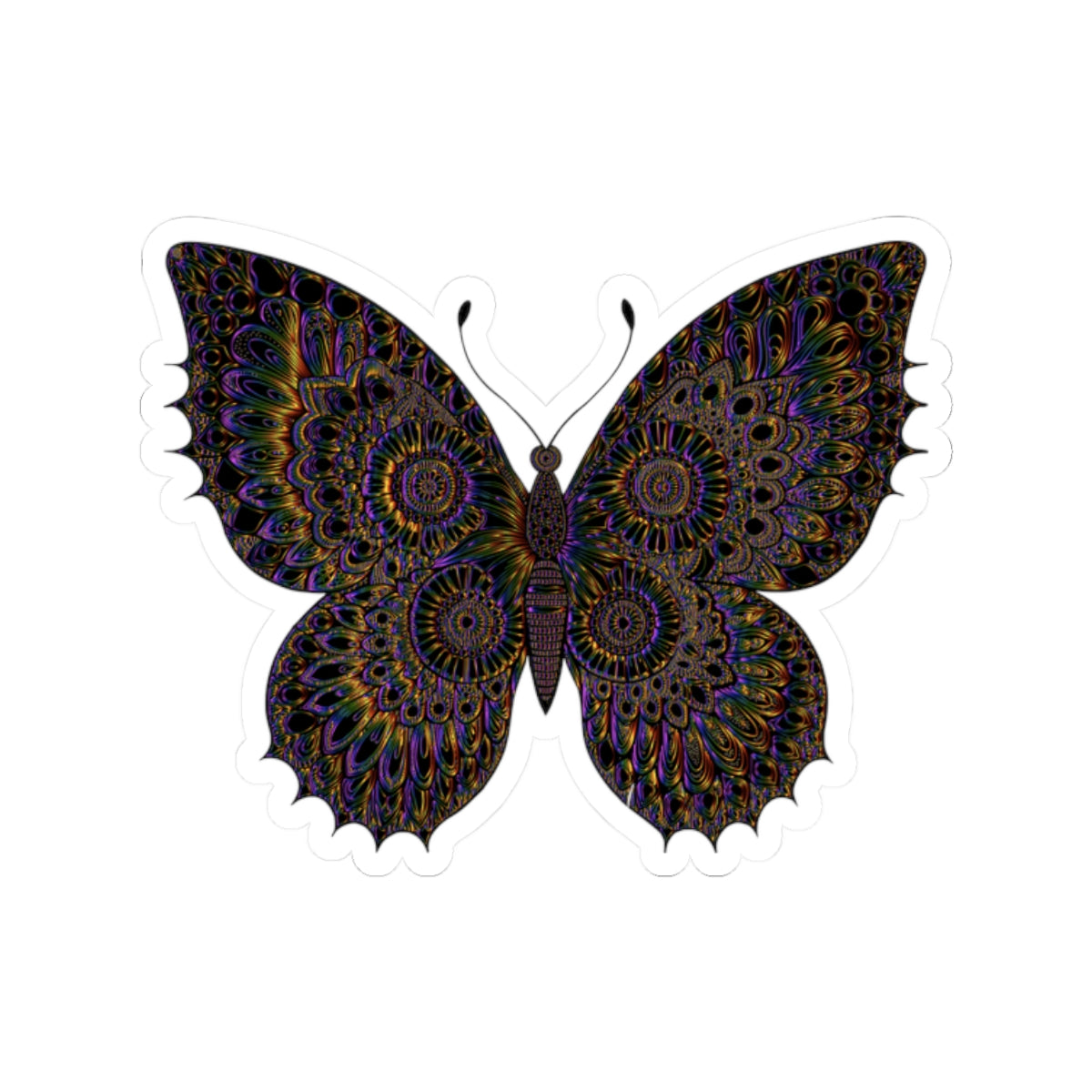 Vibrant Butterfly Kiss-Cut Stickers, Nature Decor, Laptop Stickers, Gift [...]