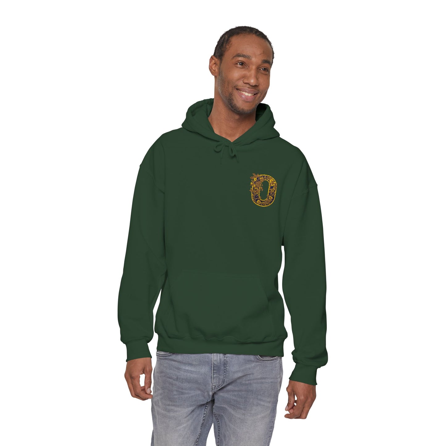 Unisex Heavy Blend™ Hooded Sweatshirt - Letter O