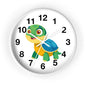Cute Turtle Wall Clock, Kids Room Decor, Animal Clock, Playful Timepiece,
