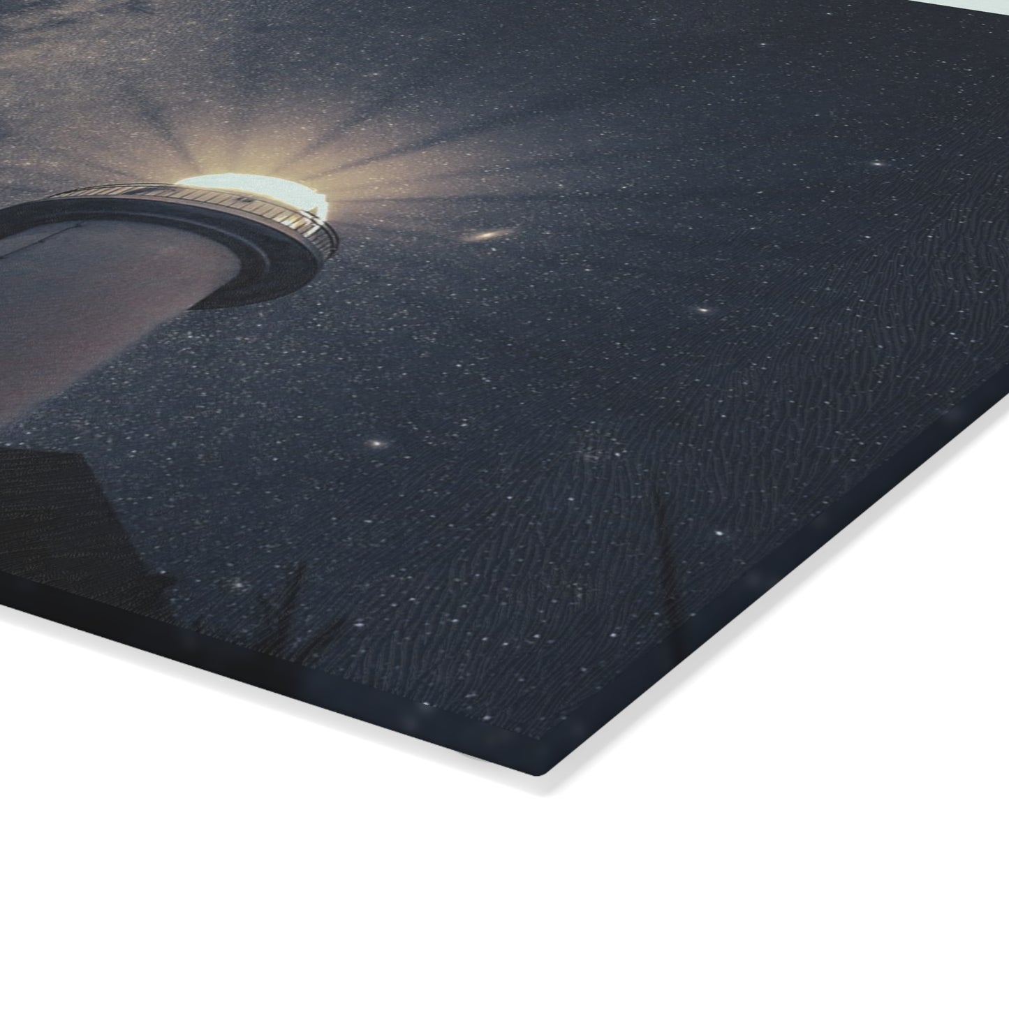 Lighthouse Glass Cutting Board - Unique Kitchen Decor