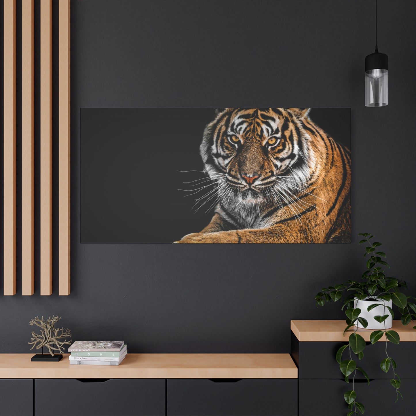 Majestic Tiger Canvas Art, Perfect for Animal Lovers