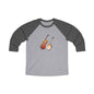 Unisex Tri-Blend 3\4 Raglan Tee