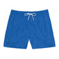 Men's Mid-Length Swim Shorts, Summer Beachwear, Pool Party Essentials, Vacation Swim Trunks, Men's Swimwear, AOP Swim Shorts
