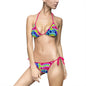 Colorful Tie-Dye Women's Bikini Swimsuit, Summer Swimwear, Beachwear, Summer Vacation, Festival Fashion, Pool Party Outfit