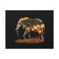Elephant Tree Matte Canvas Art