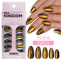 Purple Cat Eye Almond Press On Nails (MOQ=3) – Image 14