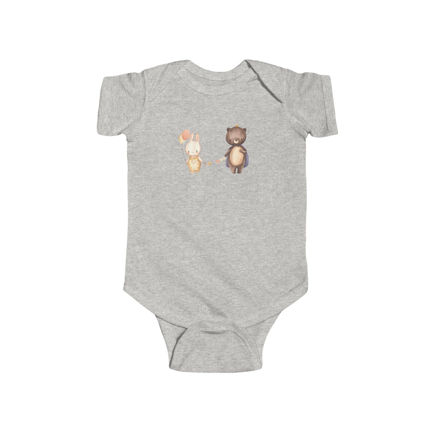 Adorable Animal Friends Baby Bodysuit, Cute Infant Onesie, Baby Shower Gift, Newborn Outfit, Children's Clothes, Toddler Apparel, [...]