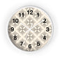 Elegant Floral Wall Clock - Home Decor, Modern Timepiece, Gift for Her, Office Decor, Living Room Accent