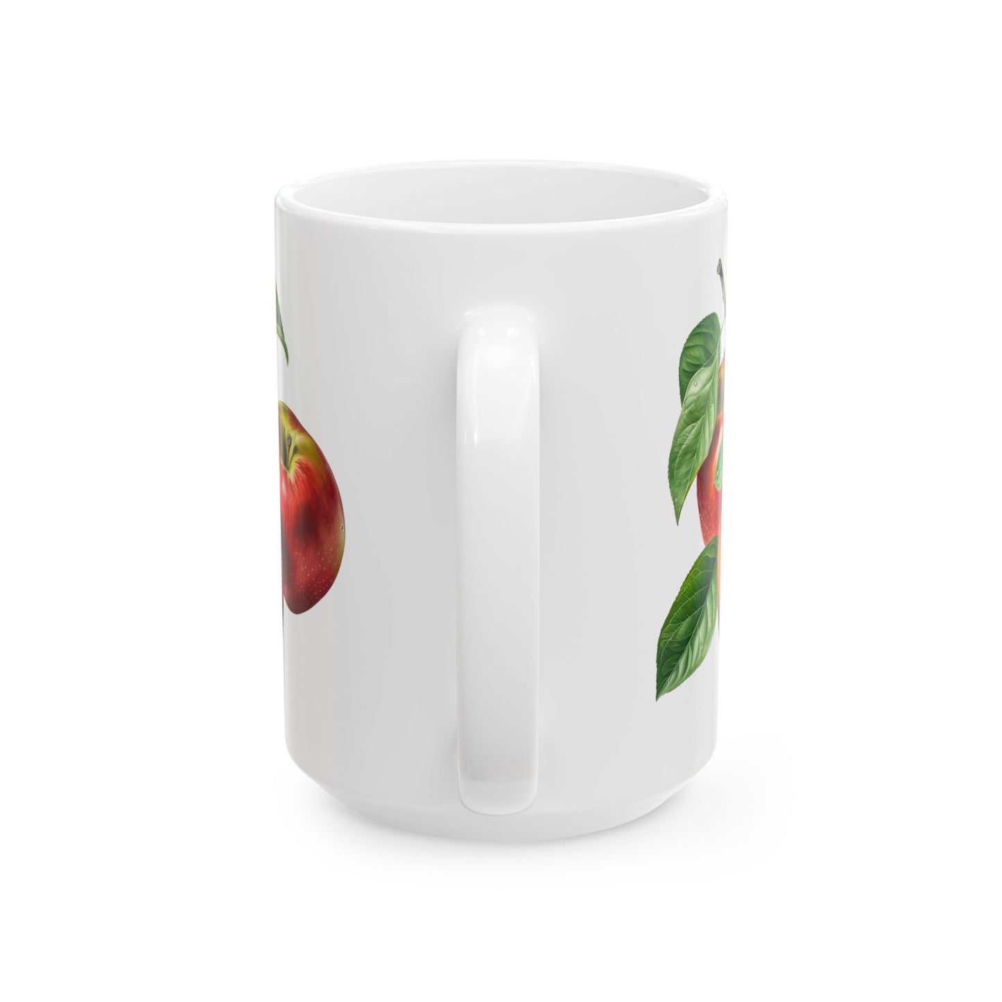 Apple Botanical Ceramic Mug – Farmhouse Kitchen Coffee Cup (11oz, 15oz)