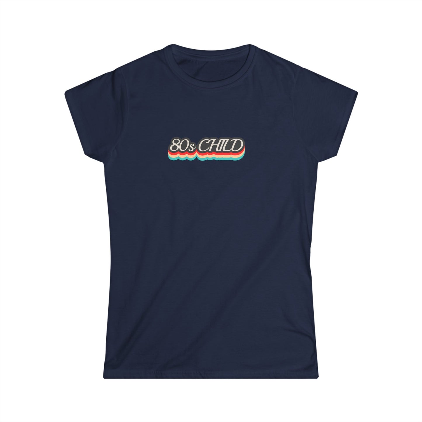 Women's Softstyle Tee - 80's chc