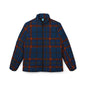 Stylish Women’s Puffer Jacket, Cozy Fall Layering, Trendy Outerwear, Plaid Design, Holiday Gift for Her