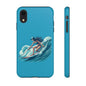 Surfing Phone Case, Coastal Vibes Phone Cover, Tough Cases for Beach Lovers, Ocean Art Phone Accessories, Summer Gift Idea