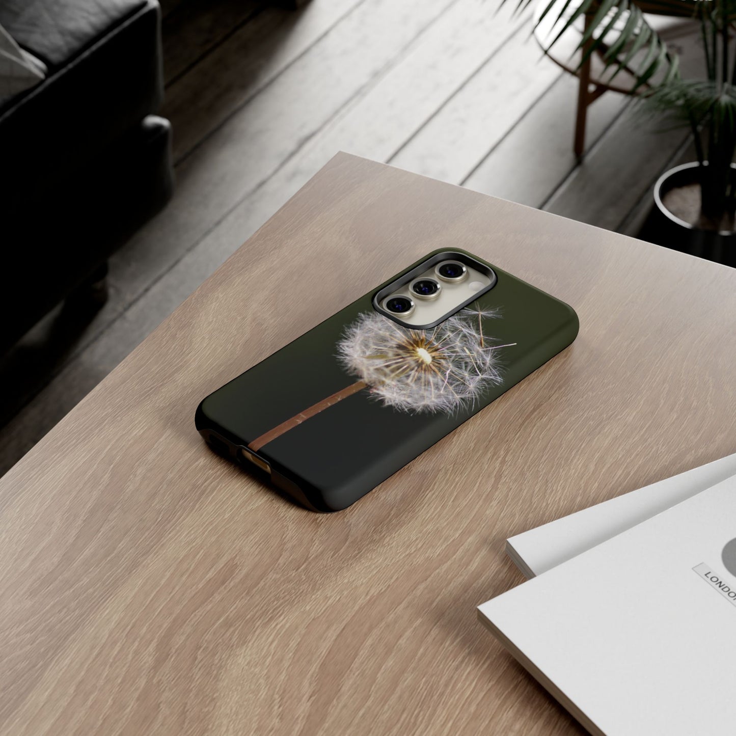 Dandelion Photo Tough Case — Protective Floral Phone Cover