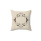 Elegant Floral Decorative Pillow, Modern Home Accent, Cozy Throw Cushion, Gift for Her, Wedding Decor, Boho Style Pillow