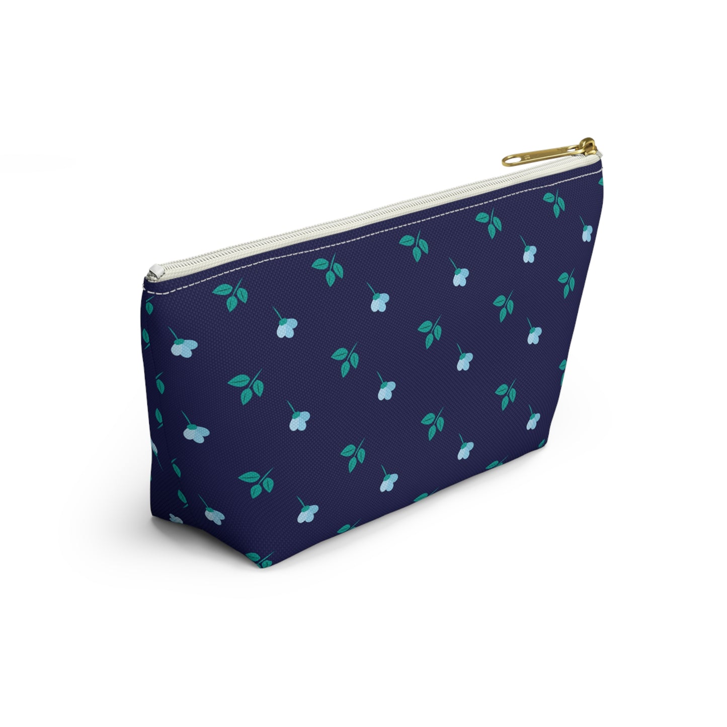 Floral Accessory Pouch, Botanical Makeup Bag, Travel Organizer, Gift for Her, Floral Design Pouch, Everyday Essentials