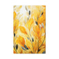 Gorgeous Yellow Matte Canvas Art Print, Stretched, 1.25"