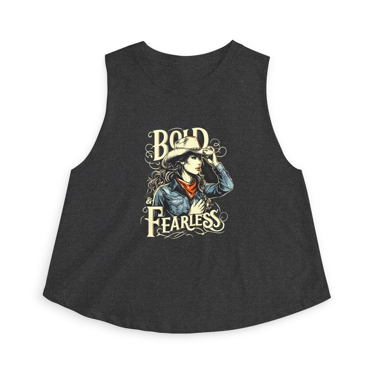 Bold & Fearless Cowgirl Crop Top
