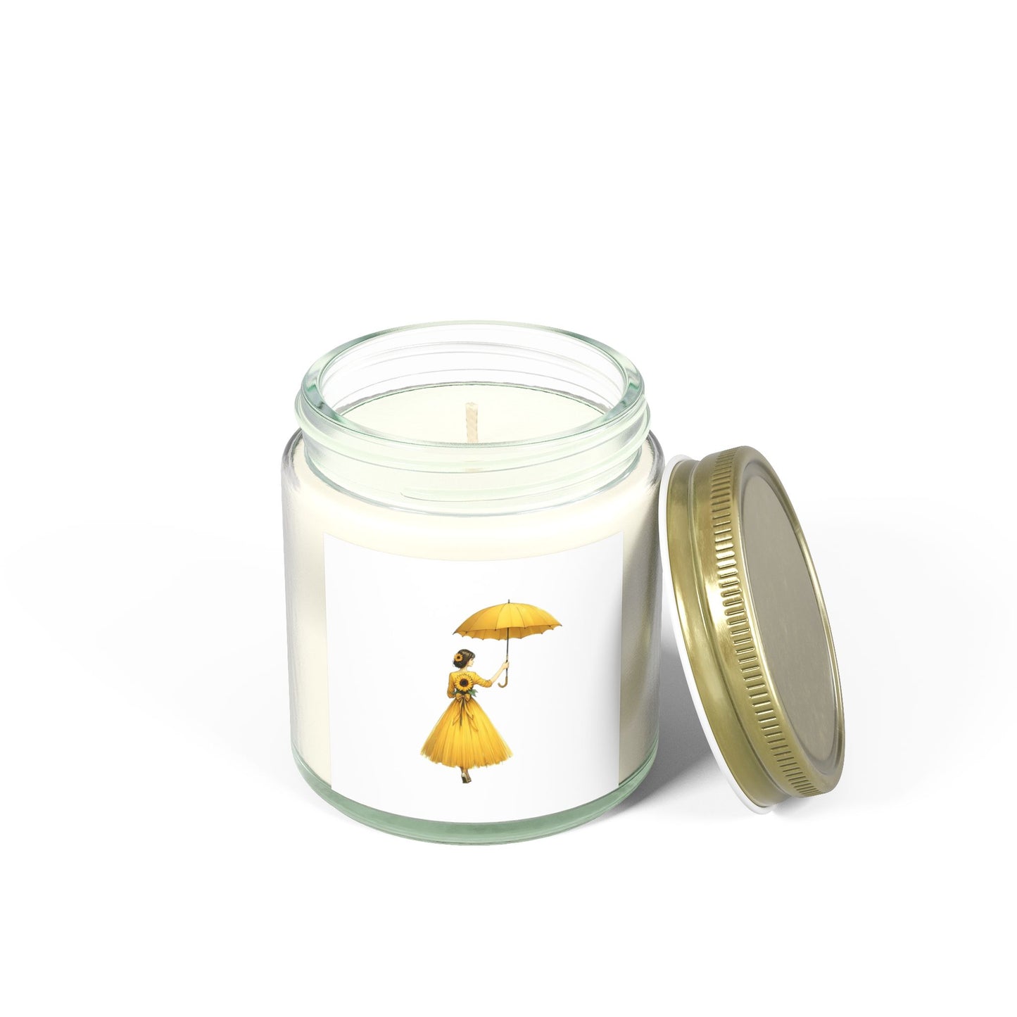 Scented Candles, Coconut Apricot Wax (4oz, 9oz)