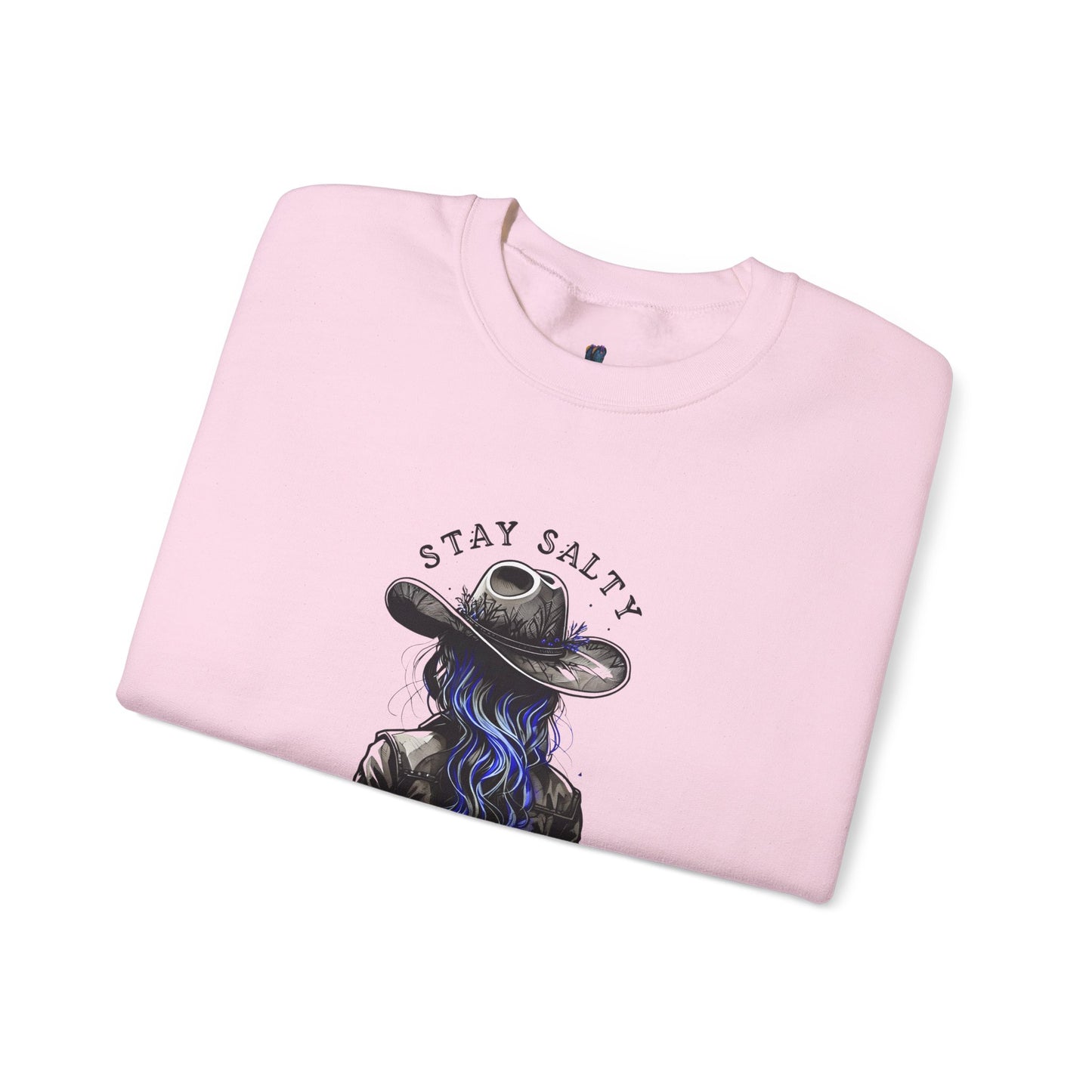 Stay Salty Cowgirl Sweatshirt | Cozy Western Apparel, Gift for Horse Lovers, Casual Wear, Cowboy Culture, Fall Fashion