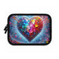 Colorful Heart Laptop Sleeve | Trendy Tech Accessory, Gift for Students, Gamers, Heart Lovers, Birthday, Valentine's Day