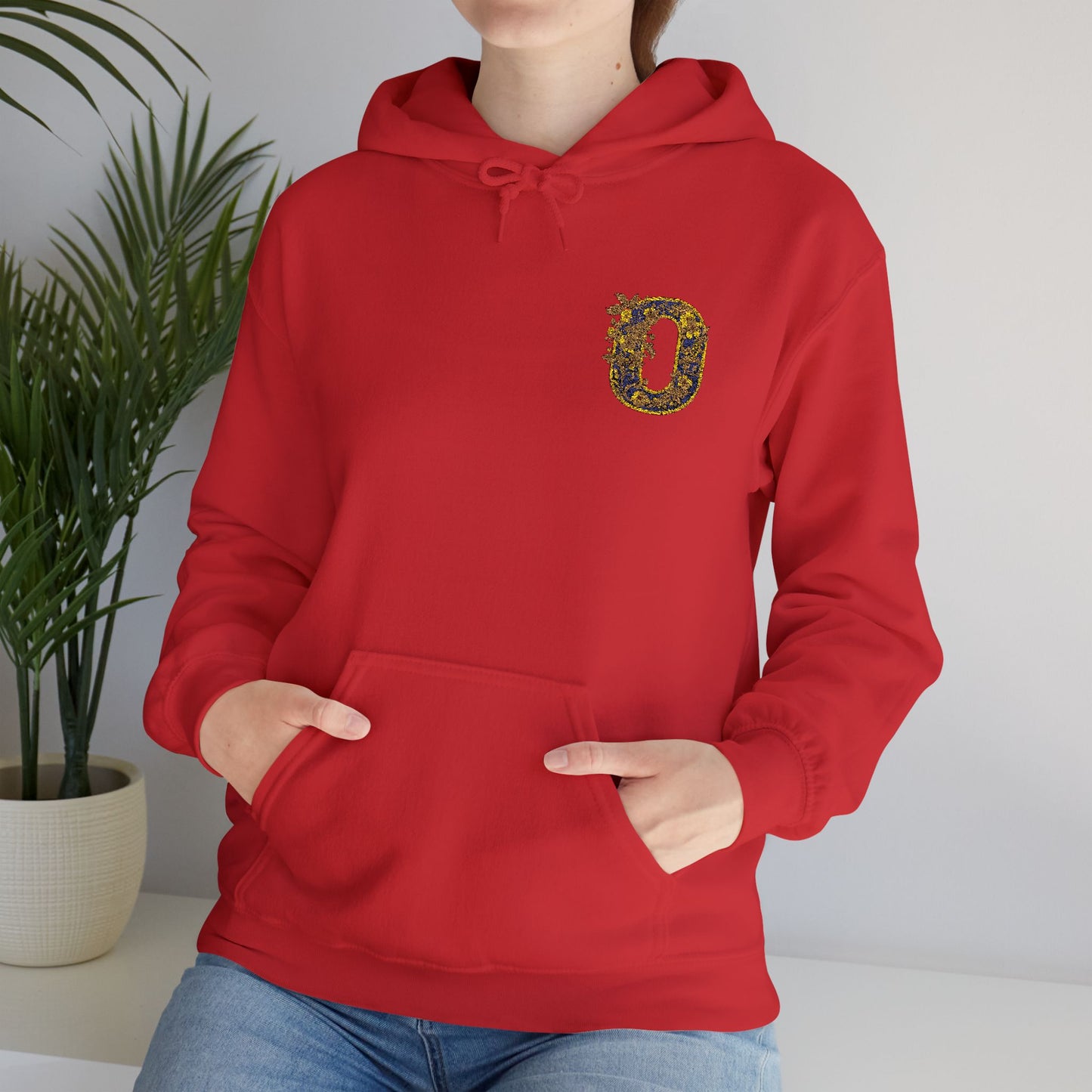 Unisex Heavy Blend™ Hooded Sweatshirt - Letter O