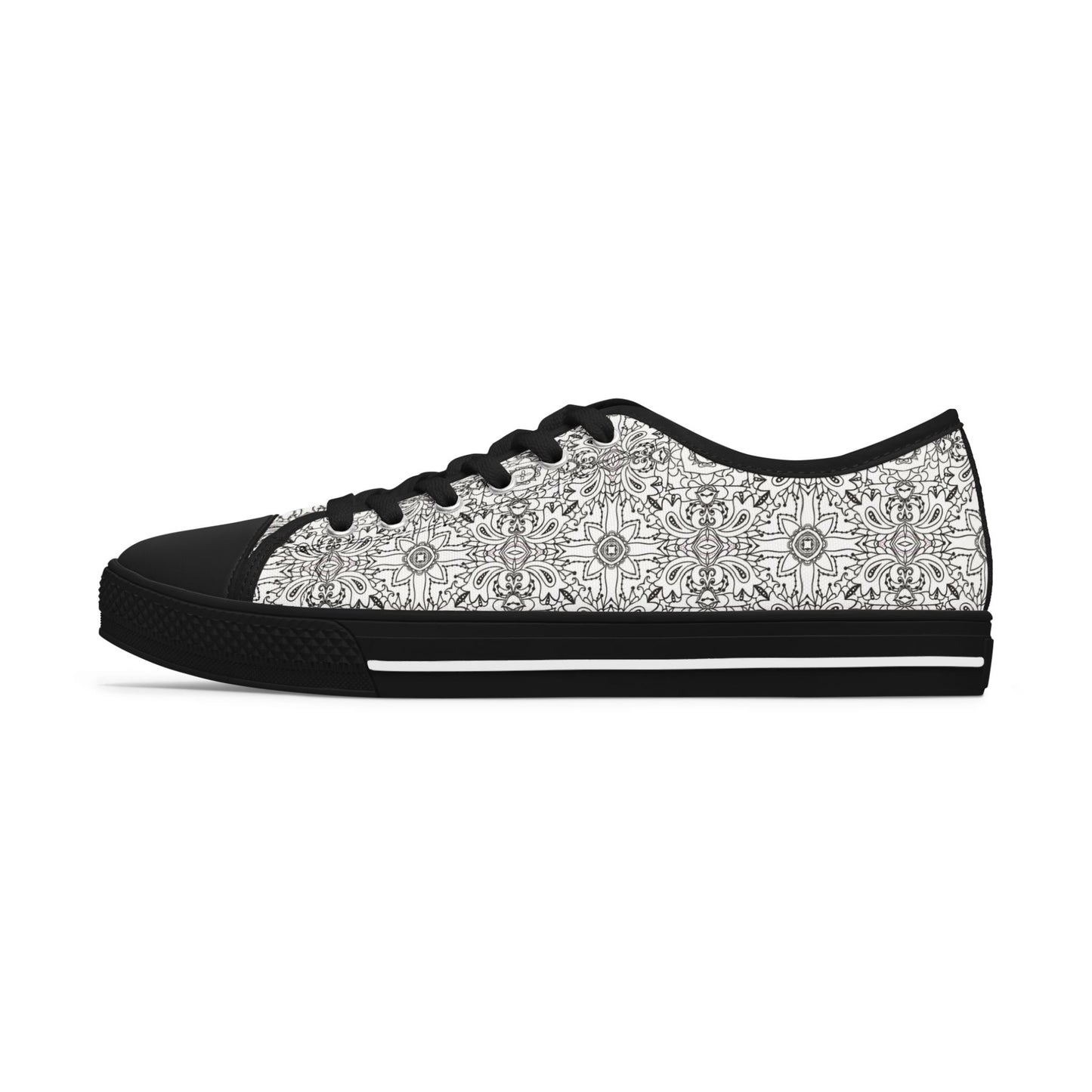 Stylish Women's Low Top Sneakers with Floral Design, Retro Casual Shoes for Every Occasion, Comfortable Fashion Sneakers, Spring [...]