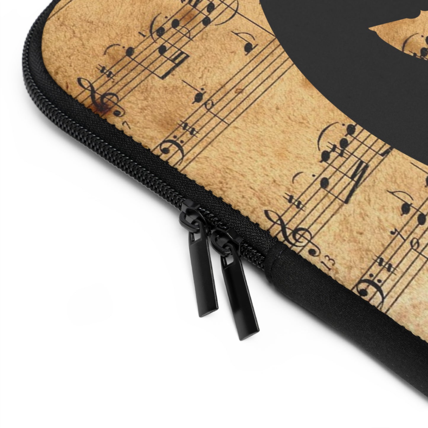 Musical Notes Laptop Sleeve | Vintage Design