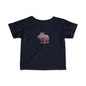 Cute Hippo Infant T-Shirt, Baby Birthday Gift, Toddler Apparel, Animal Lover Tee, Kids Casual Wear