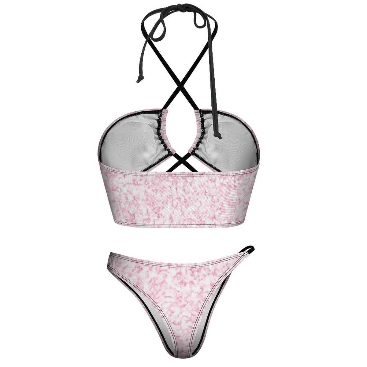 Pink Custom Design Bikini Swimsuit
