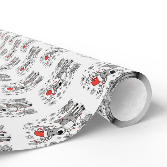 Koala Love Wrapping Paper — Cute Animal Gift Wrap for Birthdays & Baby Showers