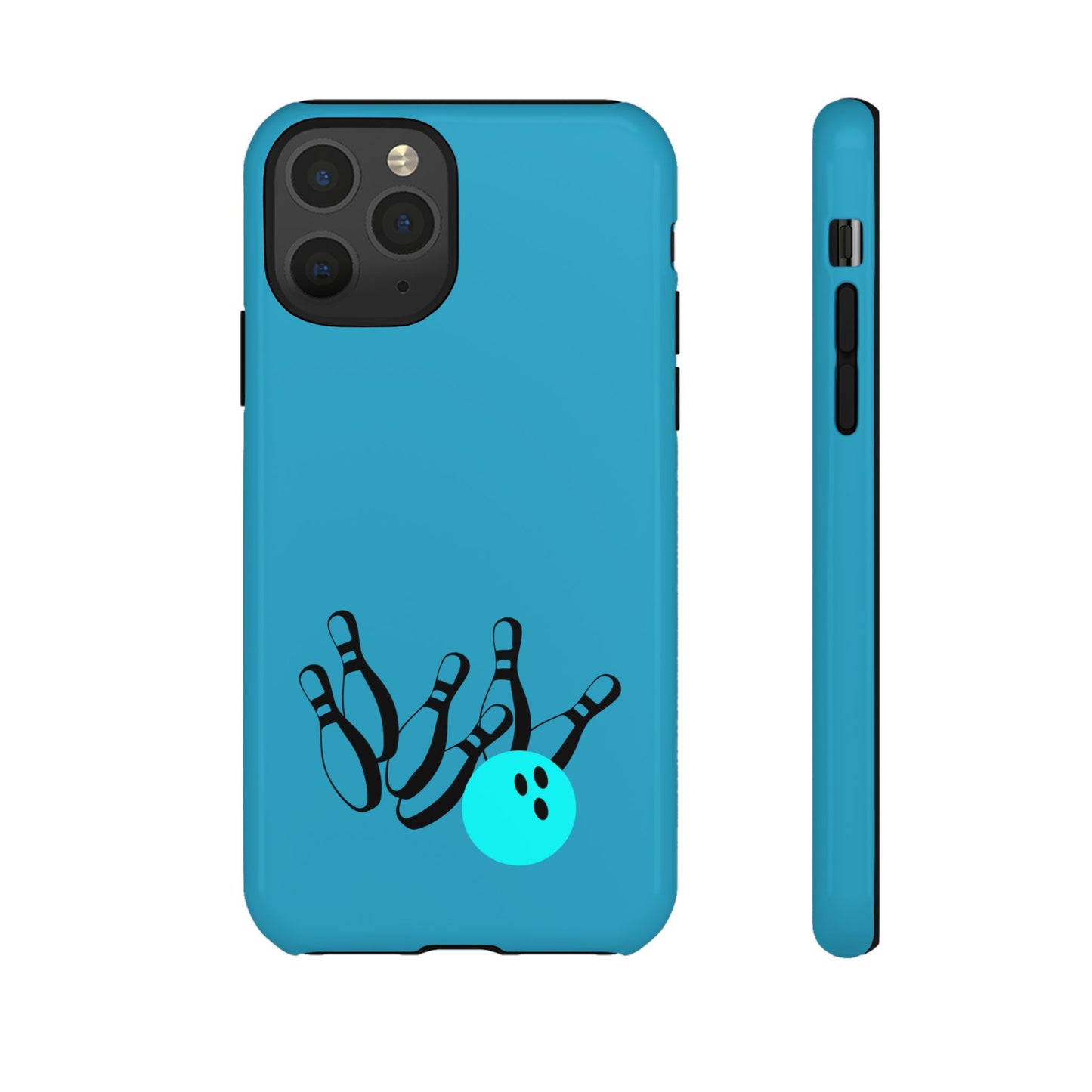 Bowling Phone Case, Tough Cases for Bowling Enthusiasts, Fun Gift for Bowlers, Unique Phone Accessory, Sports Themed Cases