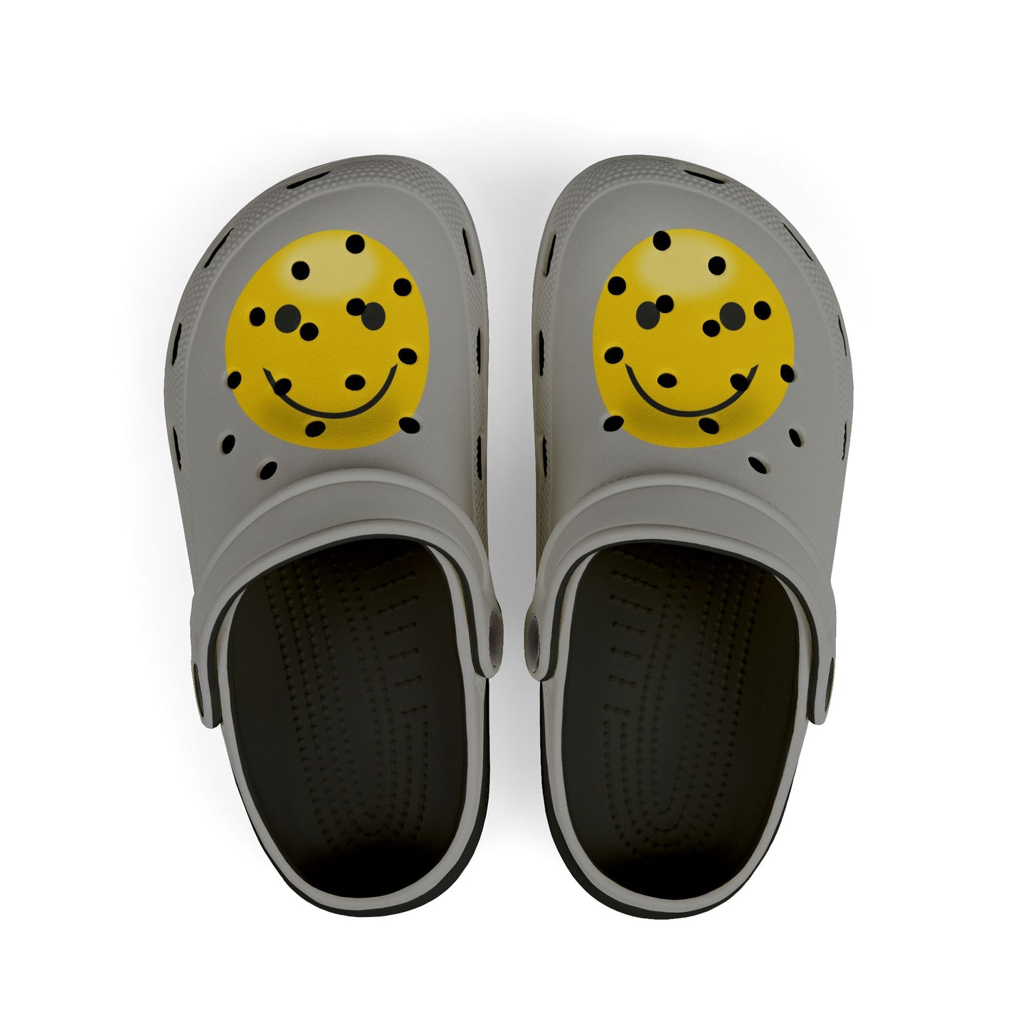 Smiley Face Clogs, Kid's EVA Foam Shoes