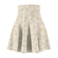 Floral Print Women's Skater Skirt, Casual Everydaywear, Summer Style, Festival Outfit, Gift for Her
