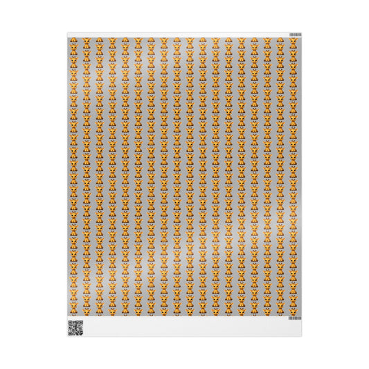 Cute Giraffe Wrapping Paper, Fun Gift Wrap, Animal Print Wallpaper, Party Supplies, Baby Shower Decorations, Eco-Friendly Decor