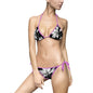 Elegant Floral Women's Bikini Swimsuit, Beachwear, Summer Pool Party, Vacation Fashion, Gift for Her, Swimwear