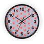 Floral Elegance Wall Clock, Home Decor, Gift for Her, Kitchen Wall Clock, Spring Decor, Office Decor, Floral Clock