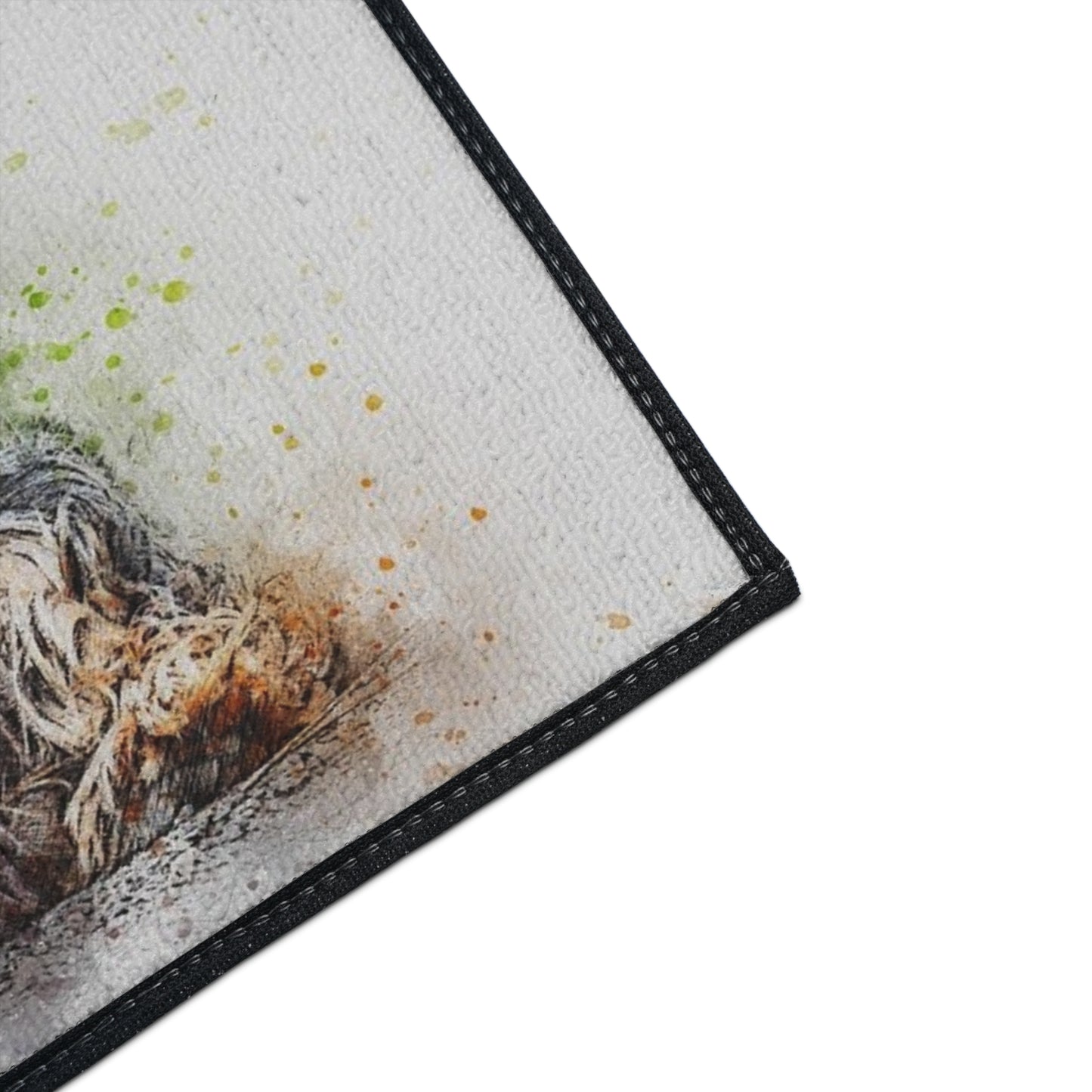Yorkshire Terrier Welcome Floor Mat — Heavy Duty Non-Slip Doormat