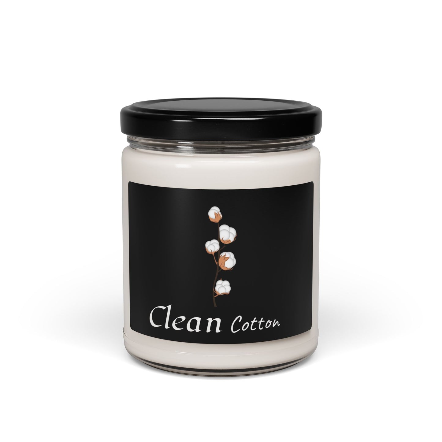 Clean Cotton Soy Candle — 9 oz Scented Jar Candle