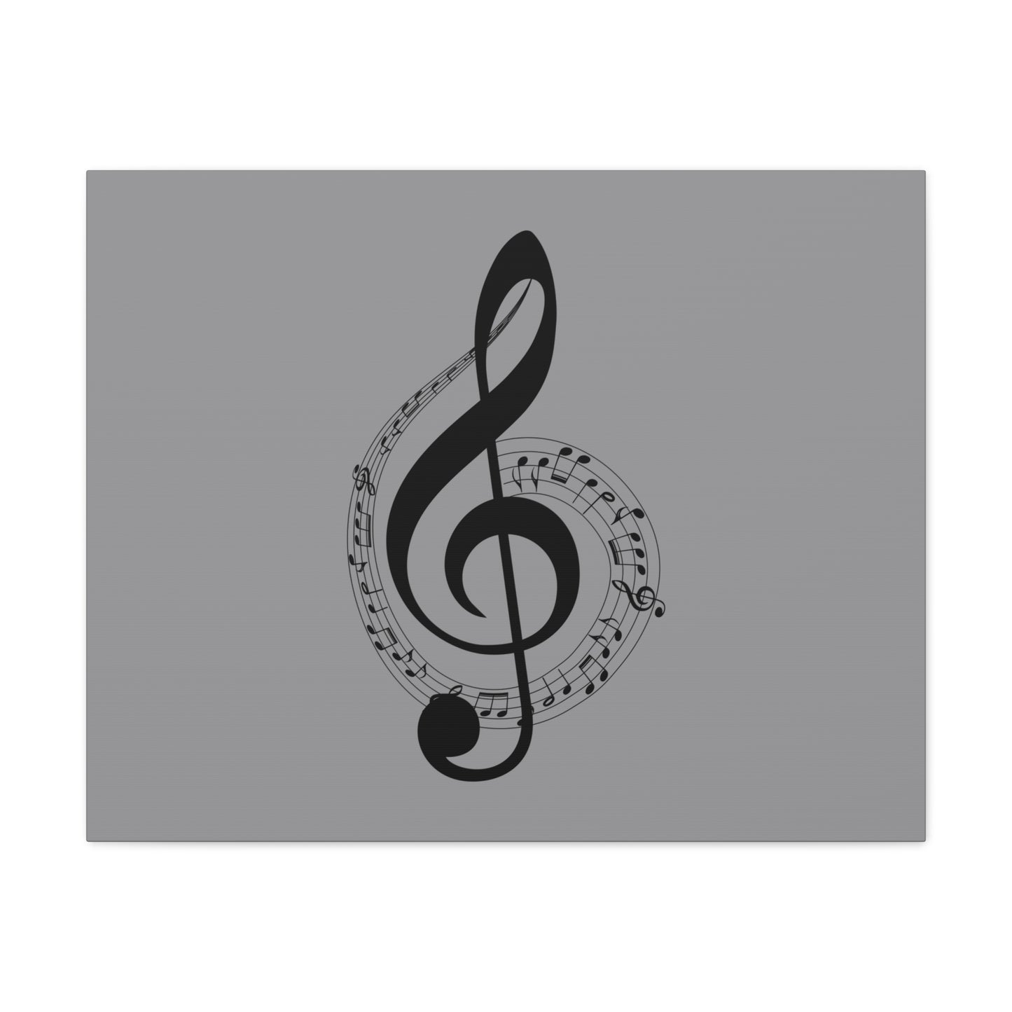 Musical Notes Canvas Print, Wall Art for Musicians, Music Lovers, Home Decor, Gift for Music Teacher, Birthday, Housewarming