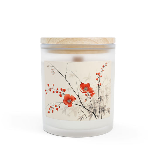 Tranquil Floral Candle, Aromatherapy, Home Decor, Gift for Her, Spa Day, Eco-Friendly