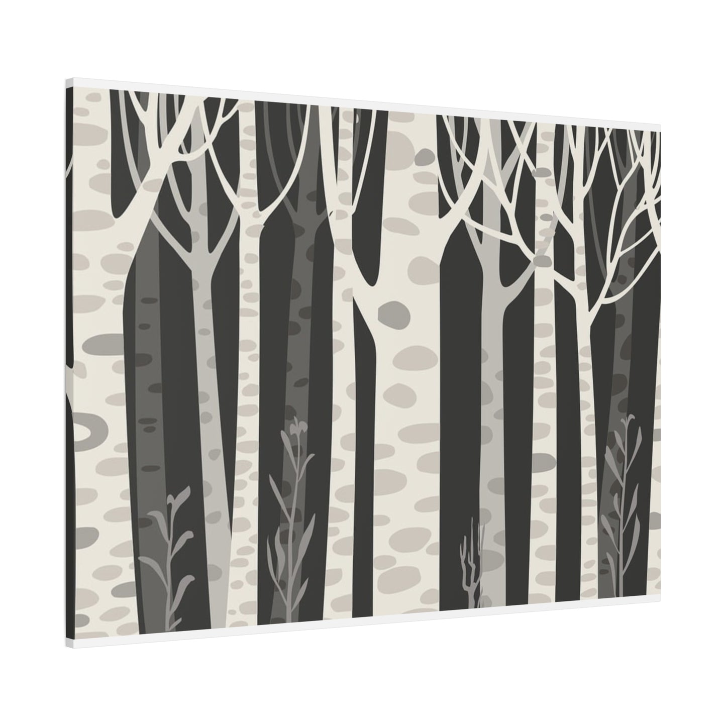 Matte Canvas, Stretched, 1.25" - Trees