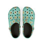 Aqua Daisy EVA Foam Clogs — Lightweight Floral Garden Shoes
