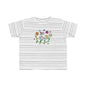 Whimsical Toddler Tee - 'Be Kind' Design, Cute Kids' Shirt, Floral Graphic Tee, Toddler Gift, Inspirational Apparel
